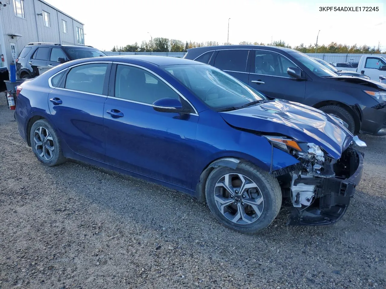 3KPF54ADXLE172245 2020 Kia Forte Ex