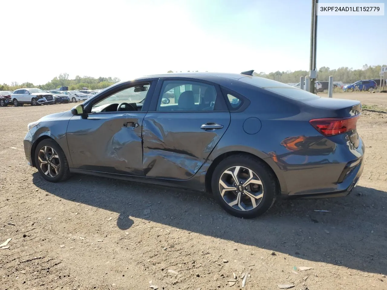 2020 Kia Forte Fe VIN: 3KPF24AD1LE152779 Lot: 73556514