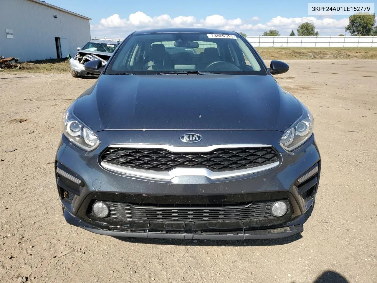 2020 Kia Forte Fe VIN: 3KPF24AD1LE152779 Lot: 73556514