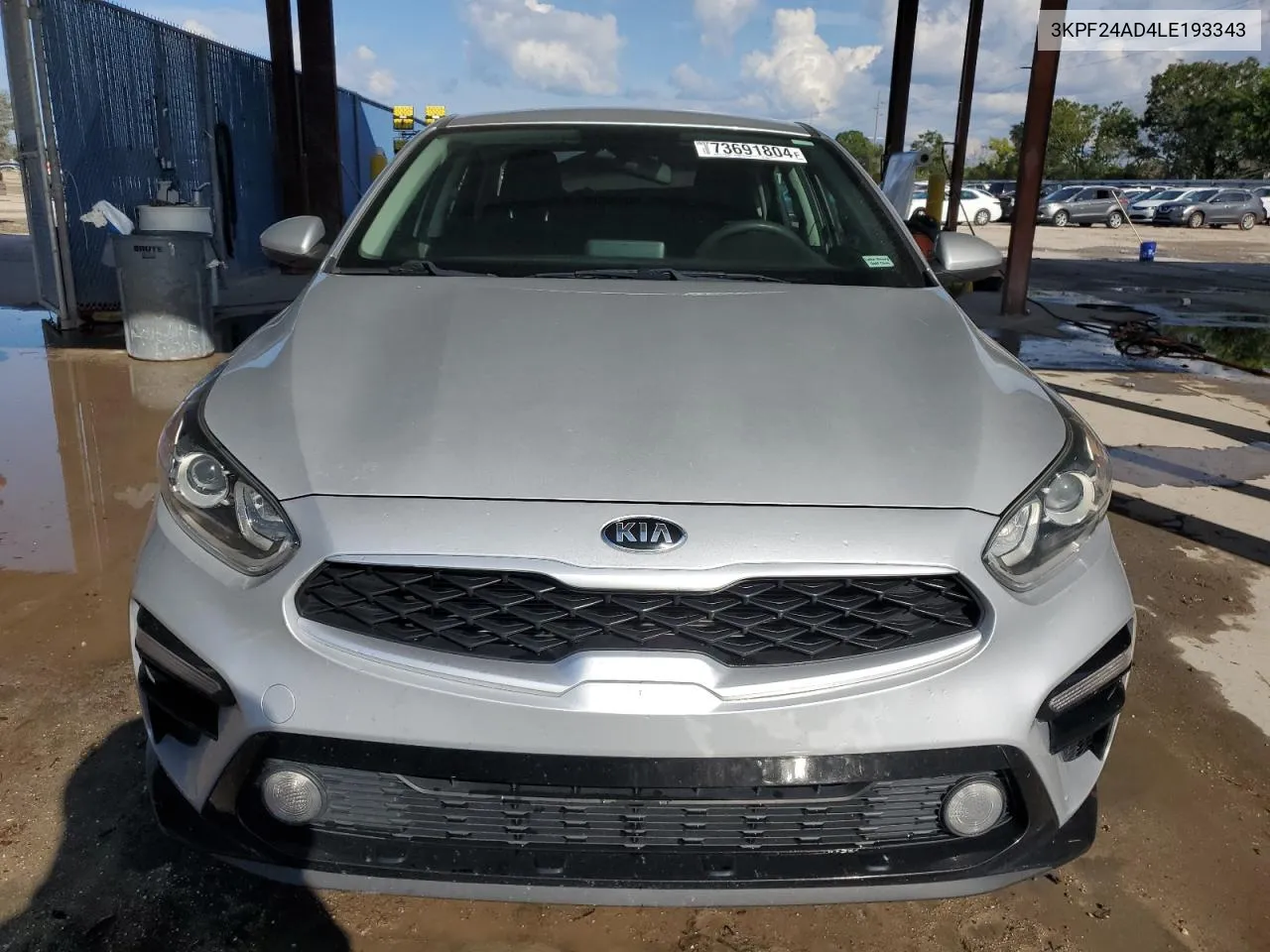 3KPF24AD4LE193343 2020 Kia Forte Fe