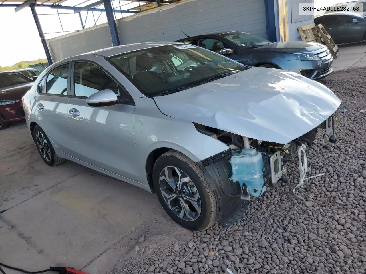 3KPF24AD0LE232168 2020 Kia Forte Fe