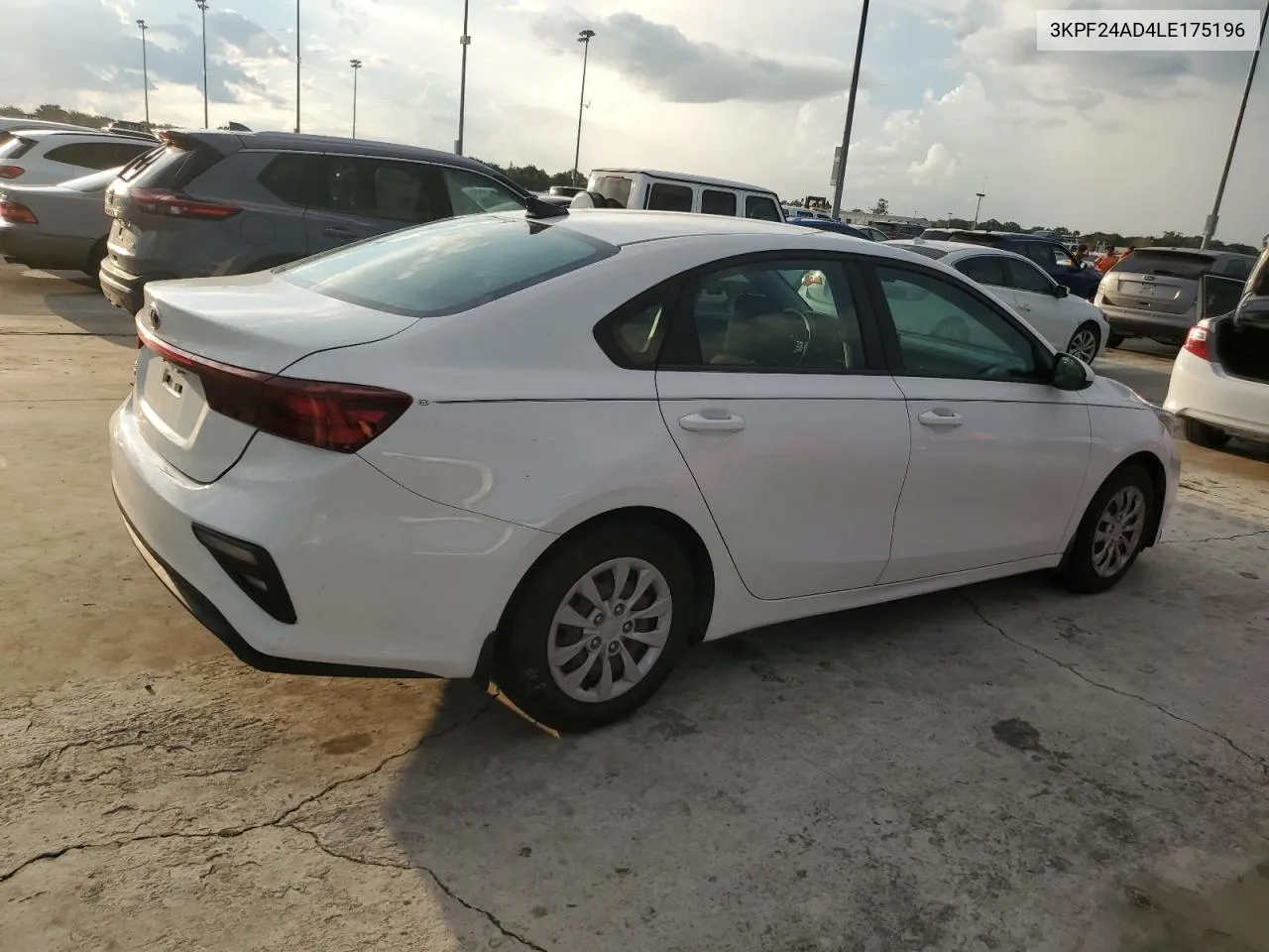 2020 Kia Forte Fe VIN: 3KPF24AD4LE175196 Lot: 73853204