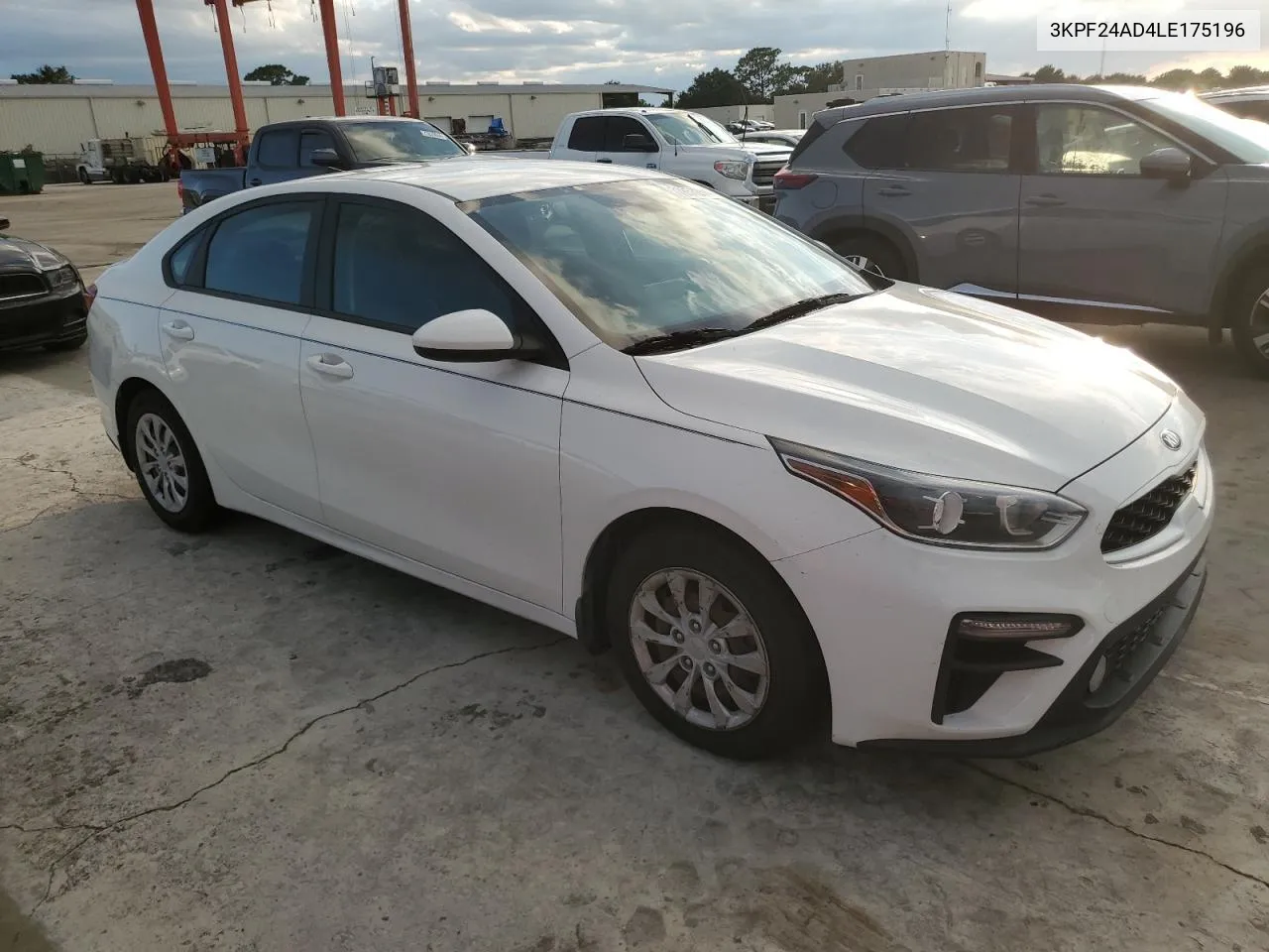 2020 Kia Forte Fe VIN: 3KPF24AD4LE175196 Lot: 73853204