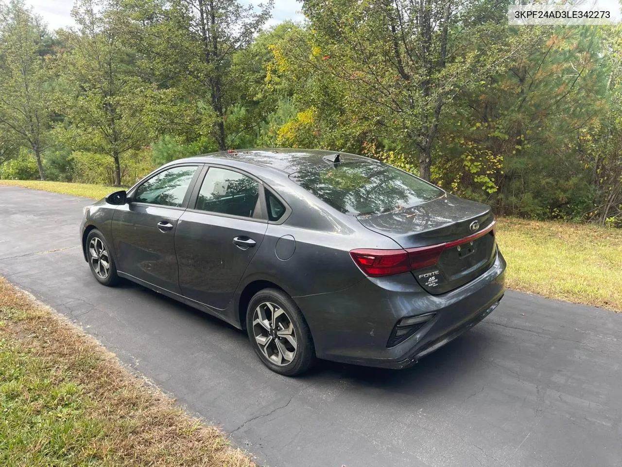 2020 Kia Forte Fe VIN: 3KPF24AD3LE342273 Lot: 73868484