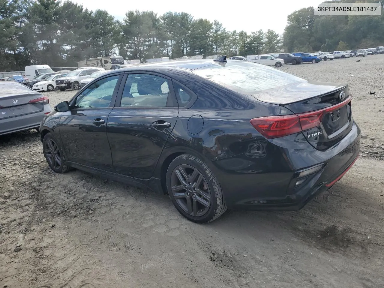 3KPF34AD5LE181487 2020 Kia Forte Gt Line