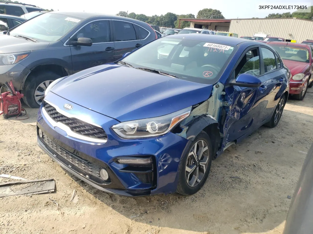 2020 Kia Forte Fe VIN: 3KPF24ADXLE173436 Lot: 74226204