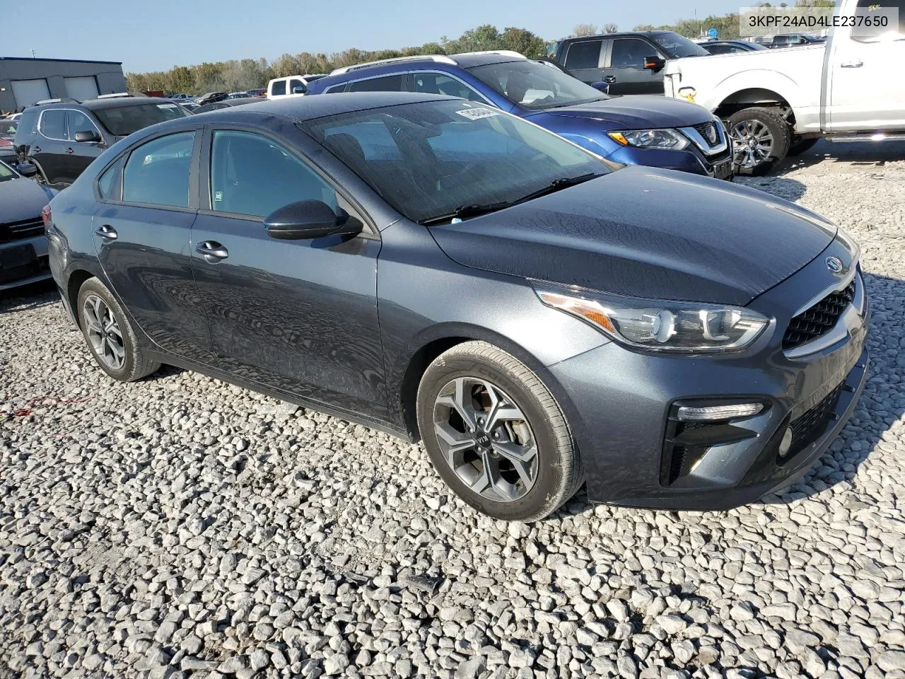 2020 Kia Forte Fe VIN: 3KPF24AD4LE237650 Lot: 74240434