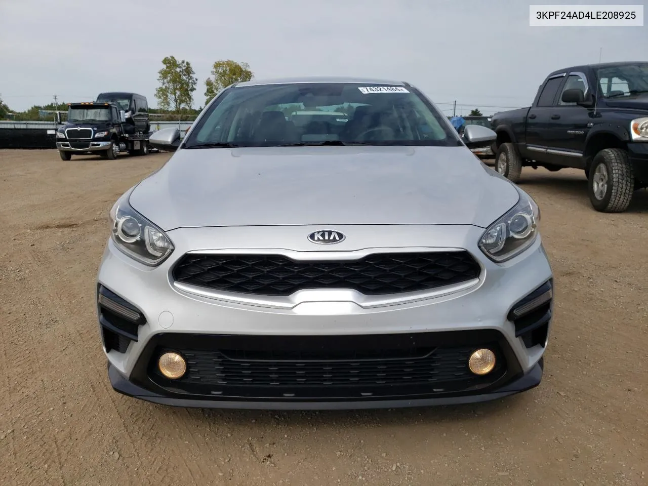 2020 Kia Forte Fe VIN: 3KPF24AD4LE208925 Lot: 74321484