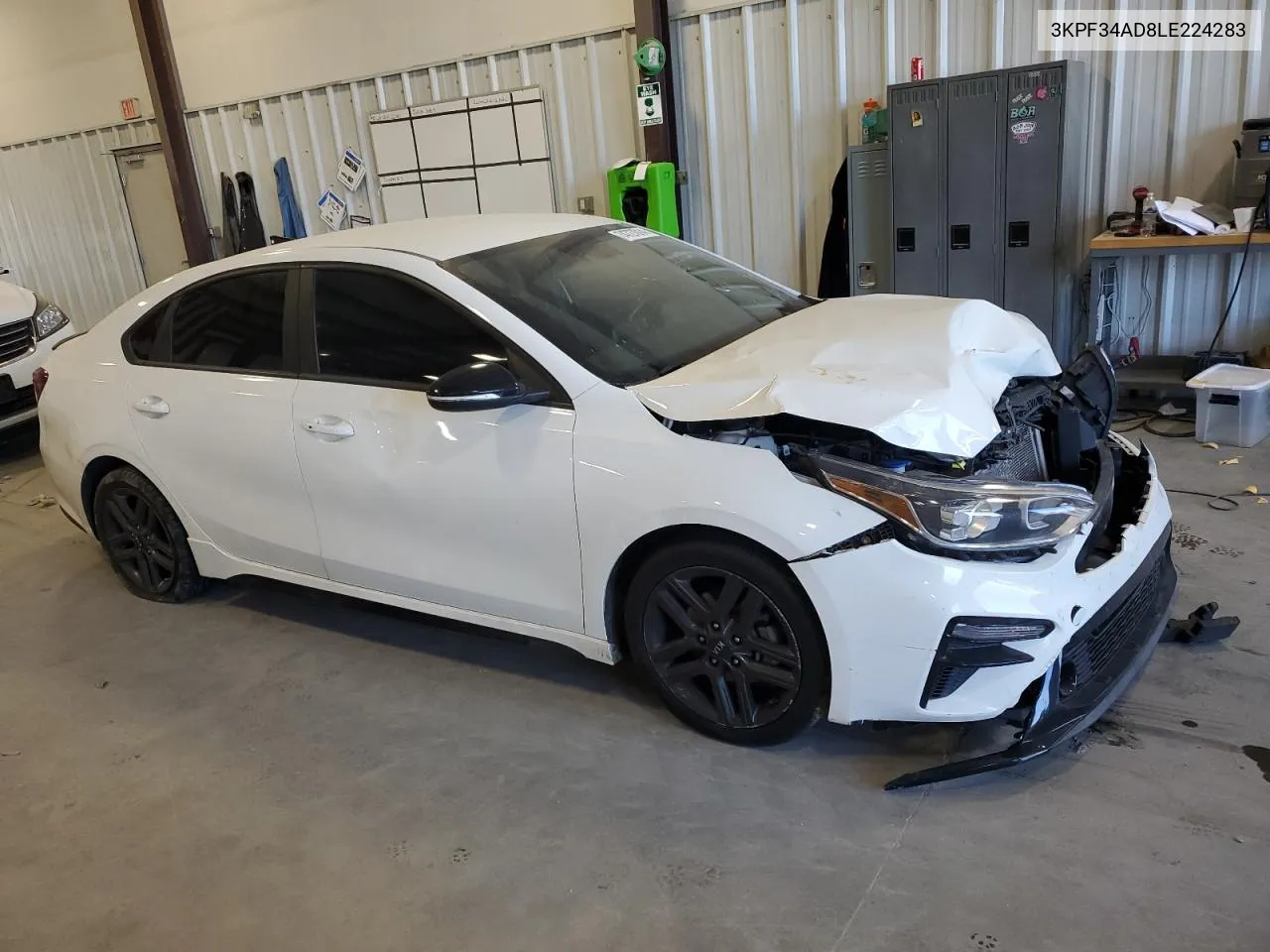 2020 Kia Forte Gt Line VIN: 3KPF34AD8LE224283 Lot: 74727014