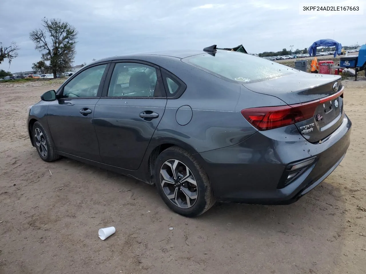 2020 Kia Forte Fe VIN: 3KPF24AD2LE167663 Lot: 74993014