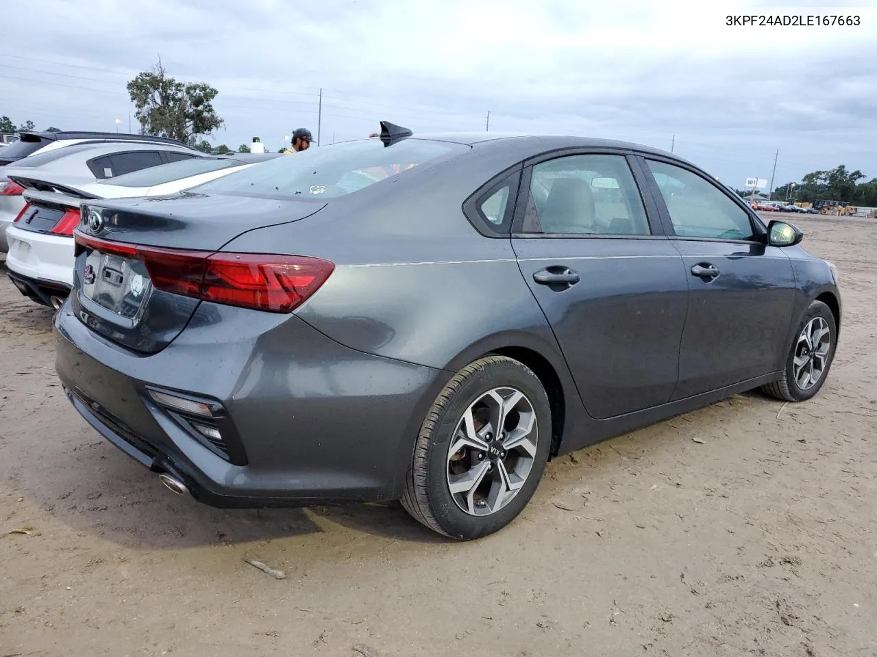 2020 Kia Forte Fe VIN: 3KPF24AD2LE167663 Lot: 74993014