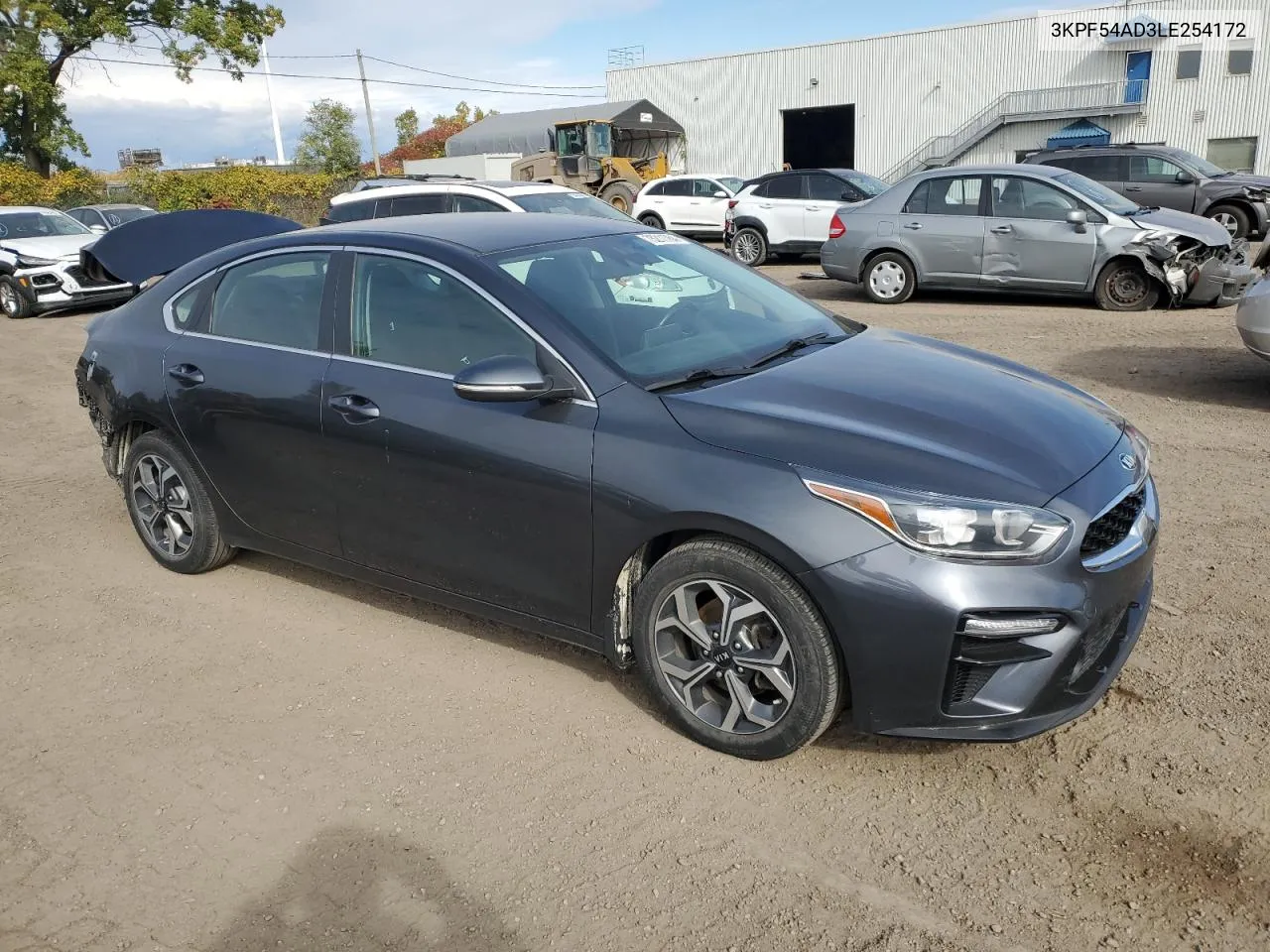 2020 Kia Forte Ex VIN: 3KPF54AD3LE254172 Lot: 75211764