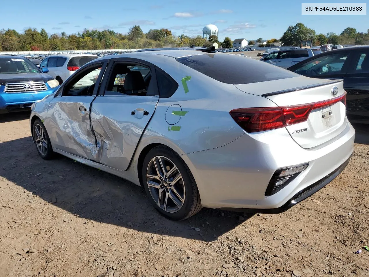 2020 Kia Forte Ex VIN: 3KPF54AD5LE210383 Lot: 75397524