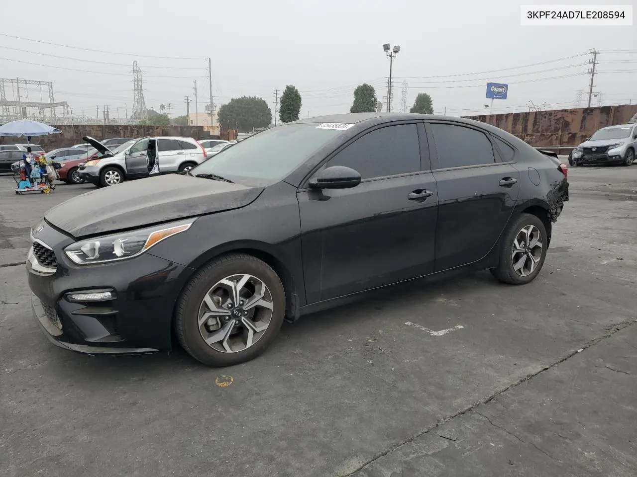 3KPF24AD7LE208594 2020 Kia Forte Fe