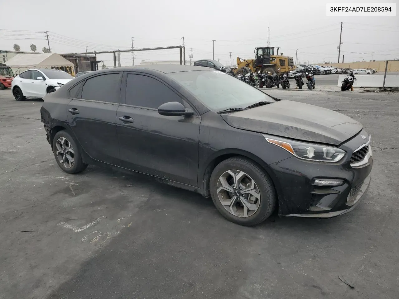 2020 Kia Forte Fe VIN: 3KPF24AD7LE208594 Lot: 75438834