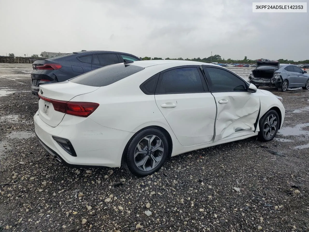 2020 Kia Forte Fe VIN: 3KPF24AD5LE142353 Lot: 75695144