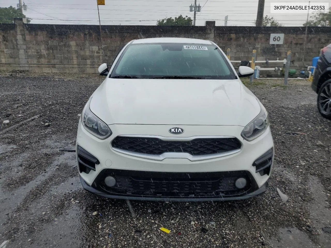 2020 Kia Forte Fe VIN: 3KPF24AD5LE142353 Lot: 75695144