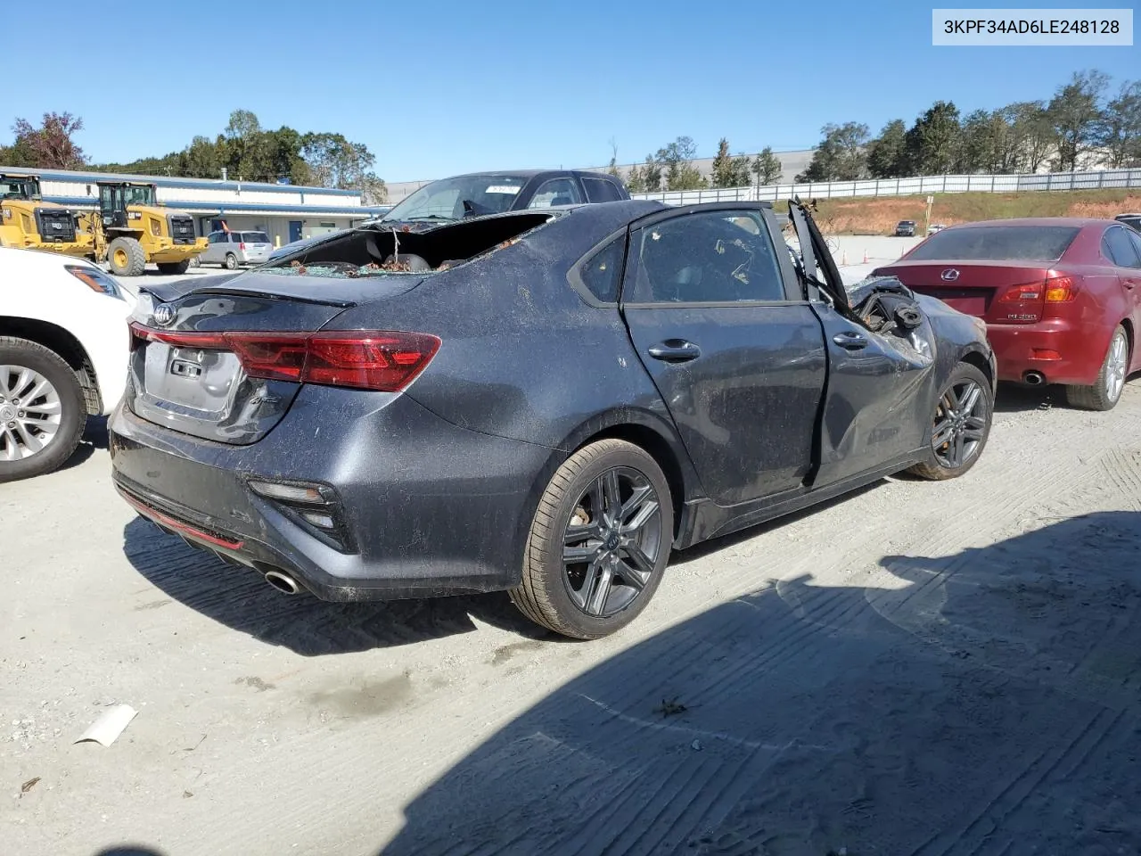 2020 Kia Forte Gt Line VIN: 3KPF34AD6LE248128 Lot: 76256474