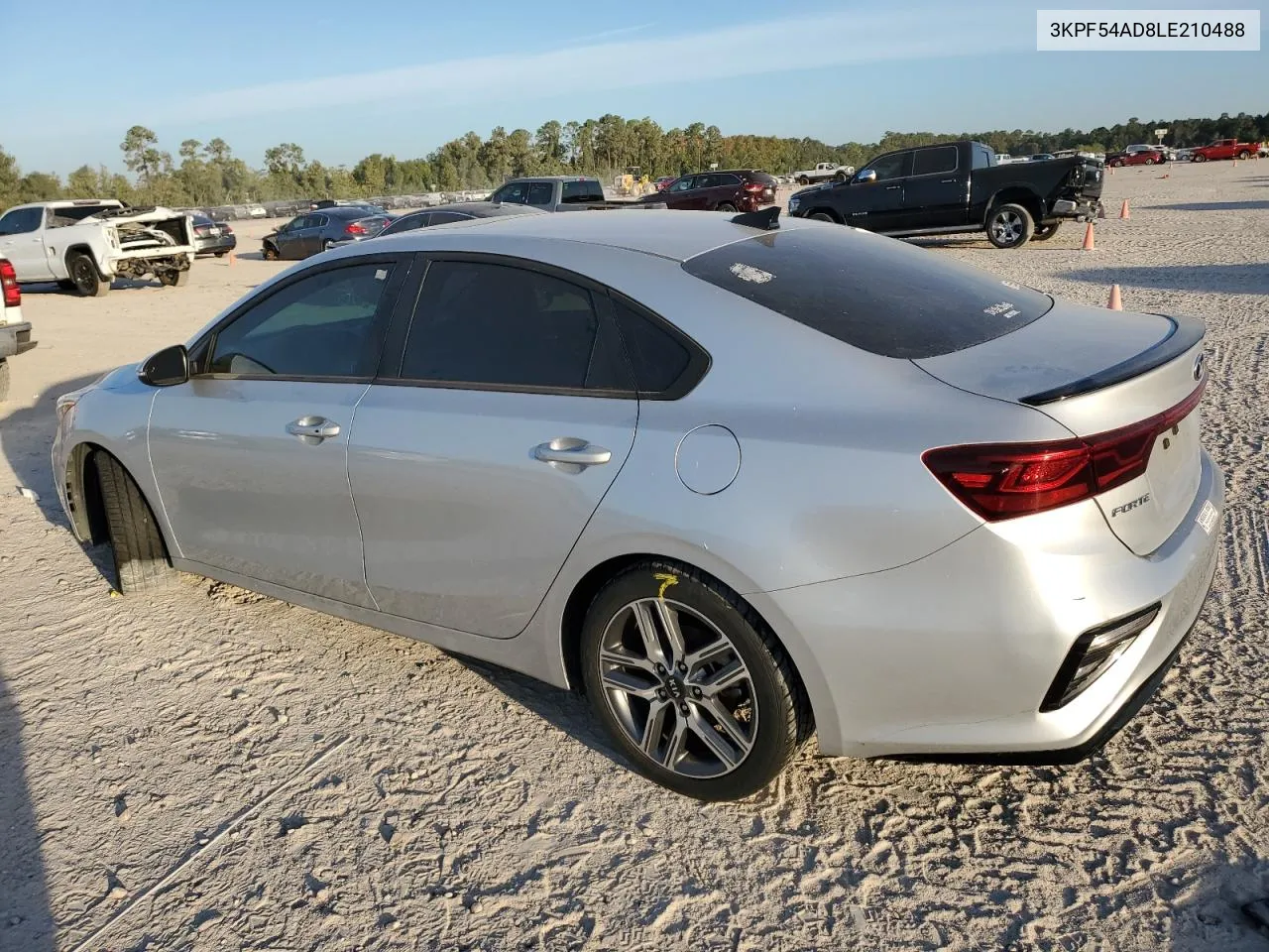 2020 Kia Forte Ex VIN: 3KPF54AD8LE210488 Lot: 76554454