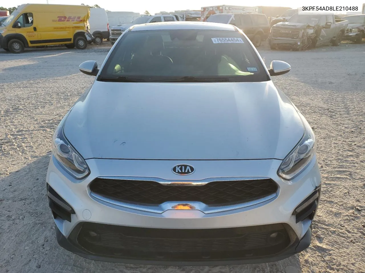 2020 Kia Forte Ex VIN: 3KPF54AD8LE210488 Lot: 76554454