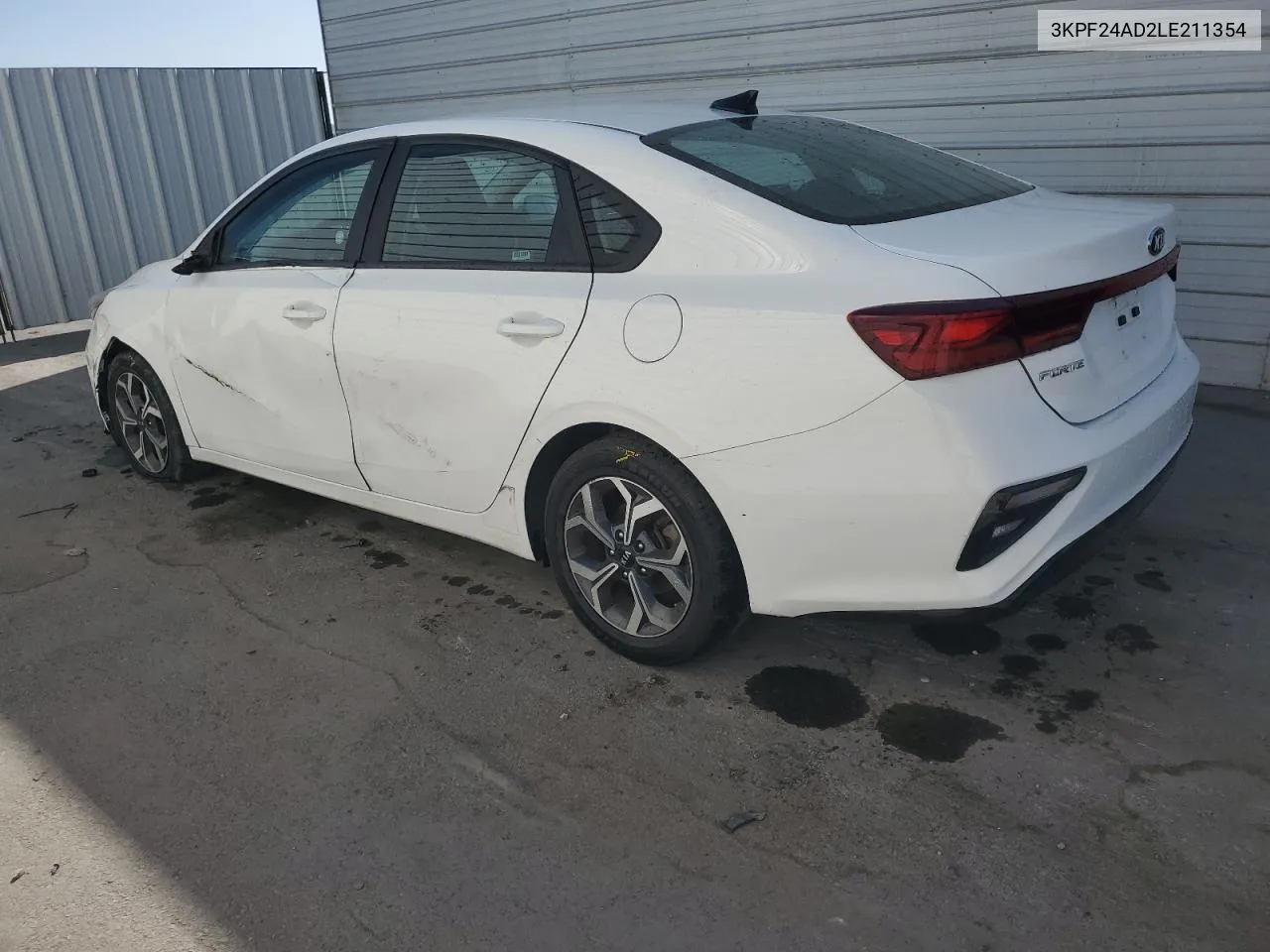 2020 Kia Forte Fe VIN: 3KPF24AD2LE211354 Lot: 76556634