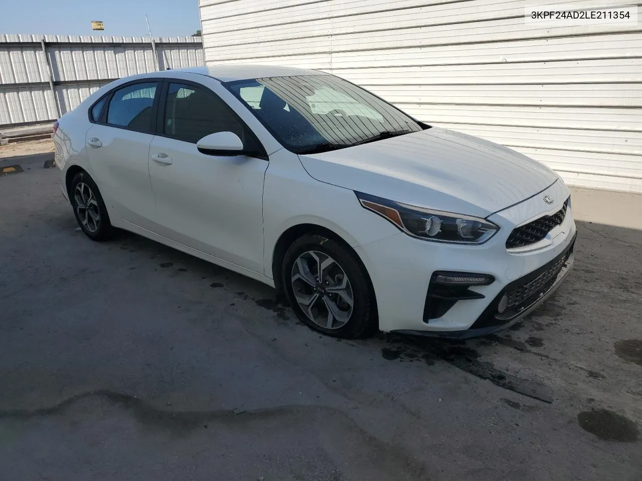 2020 Kia Forte Fe VIN: 3KPF24AD2LE211354 Lot: 76556634