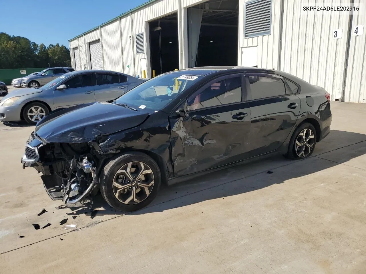 2020 Kia Forte Fe VIN: 3KPF24AD6LE202916 Lot: 76749284