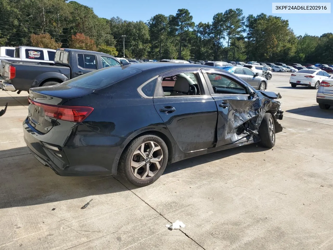 2020 Kia Forte Fe VIN: 3KPF24AD6LE202916 Lot: 76749284