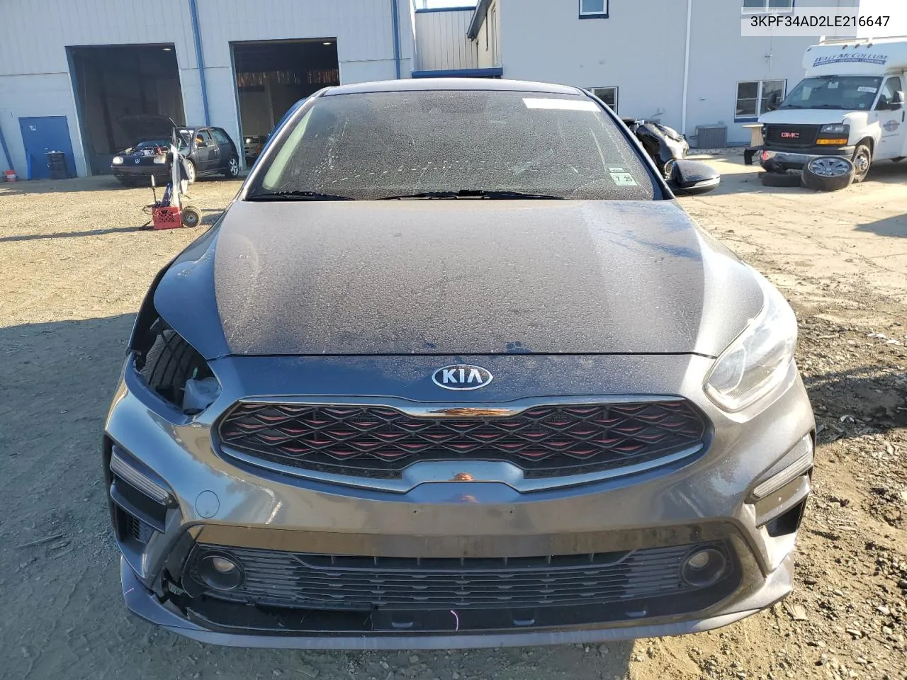 2020 Kia Forte Gt Line VIN: 3KPF34AD2LE216647 Lot: 77138534