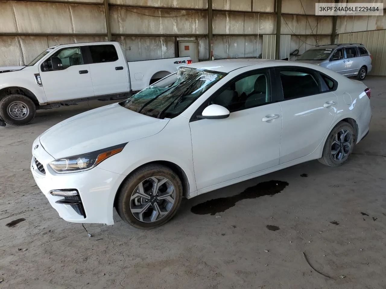 2020 Kia Forte Fe VIN: 3KPF24AD6LE229484 Lot: 77198644