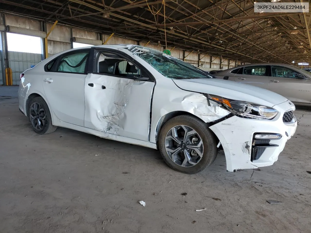 2020 Kia Forte Fe VIN: 3KPF24AD6LE229484 Lot: 77198644