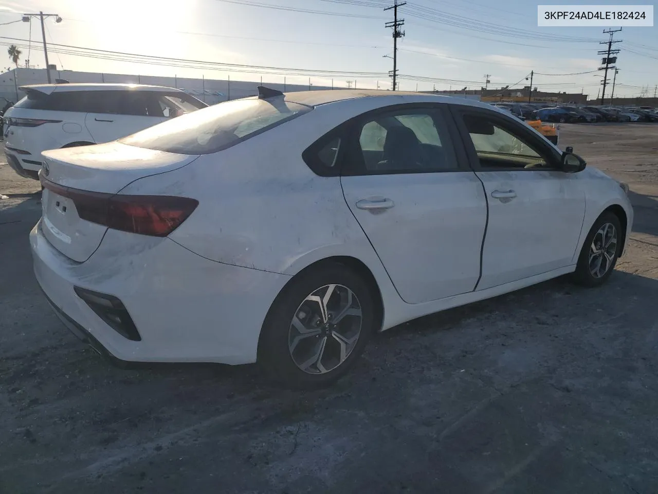 2020 Kia Forte Fe VIN: 3KPF24AD4LE182424 Lot: 77418254