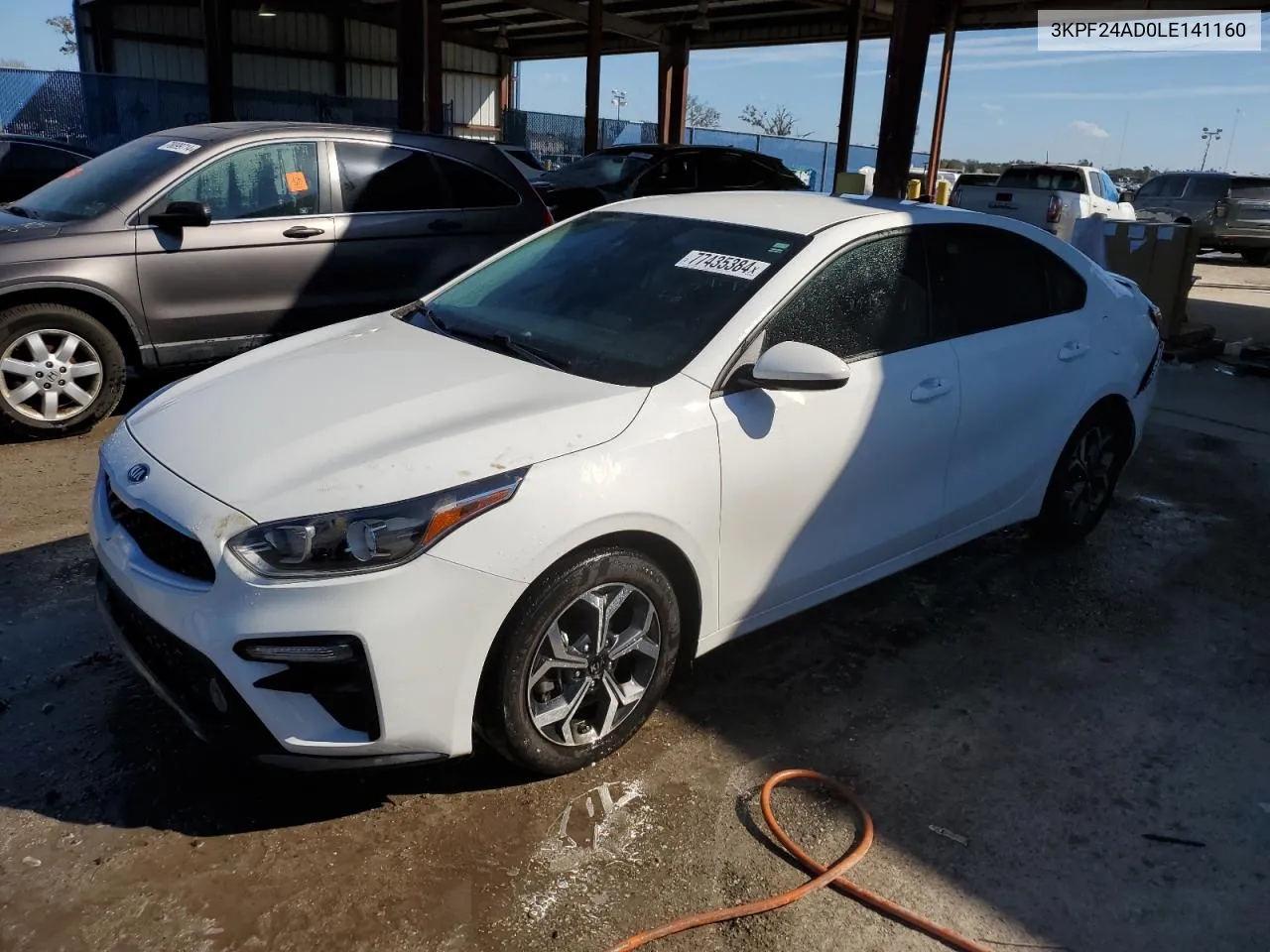 2020 Kia Forte Fe VIN: 3KPF24AD0LE141160 Lot: 77435384