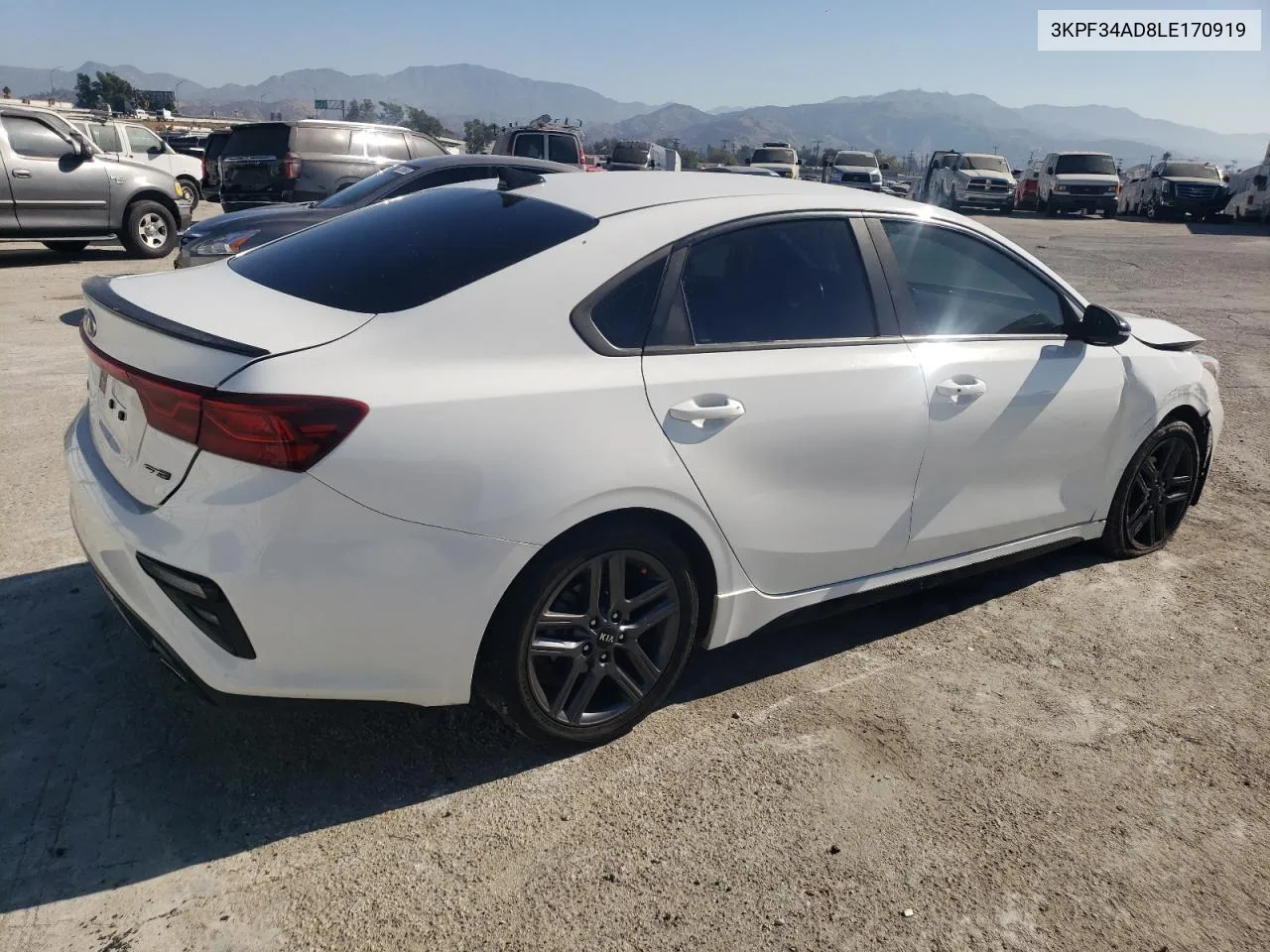 3KPF34AD8LE170919 2020 Kia Forte Gt Line