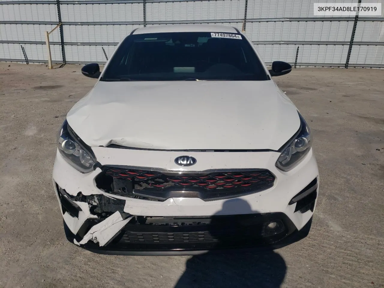 3KPF34AD8LE170919 2020 Kia Forte Gt Line