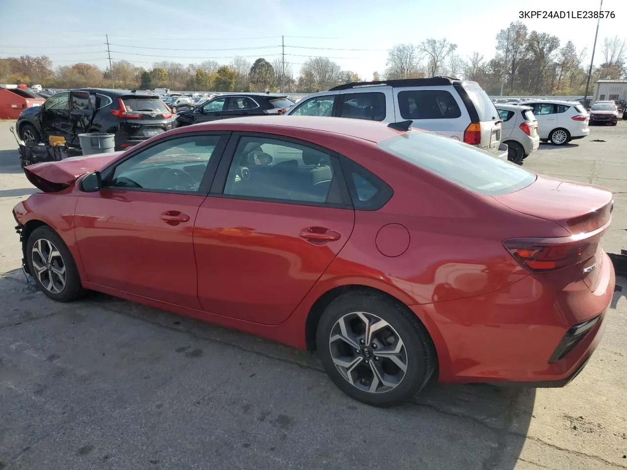 2020 Kia Forte Fe VIN: 3KPF24AD1LE238576 Lot: 78729424