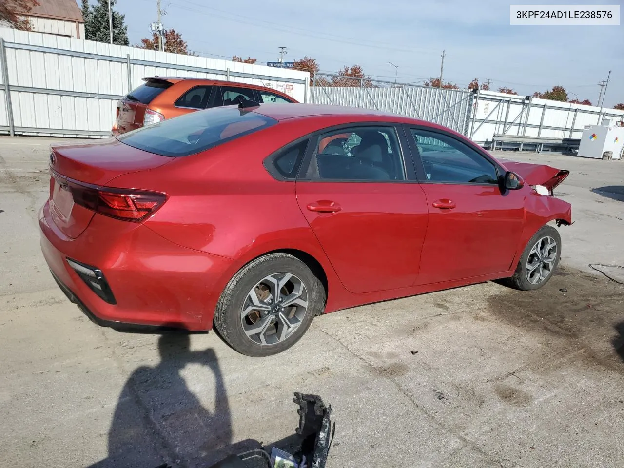 2020 Kia Forte Fe VIN: 3KPF24AD1LE238576 Lot: 78729424