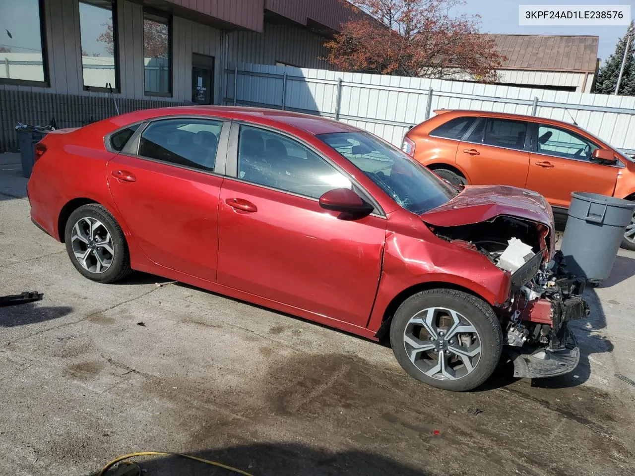 2020 Kia Forte Fe VIN: 3KPF24AD1LE238576 Lot: 78729424