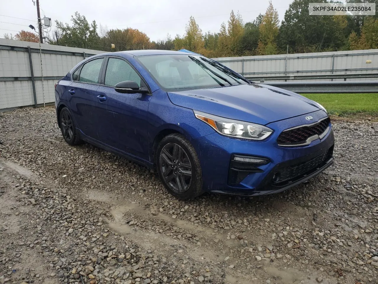 2020 Kia Forte Gt Line VIN: 3KPF34AD2LE235084 Lot: 78813764