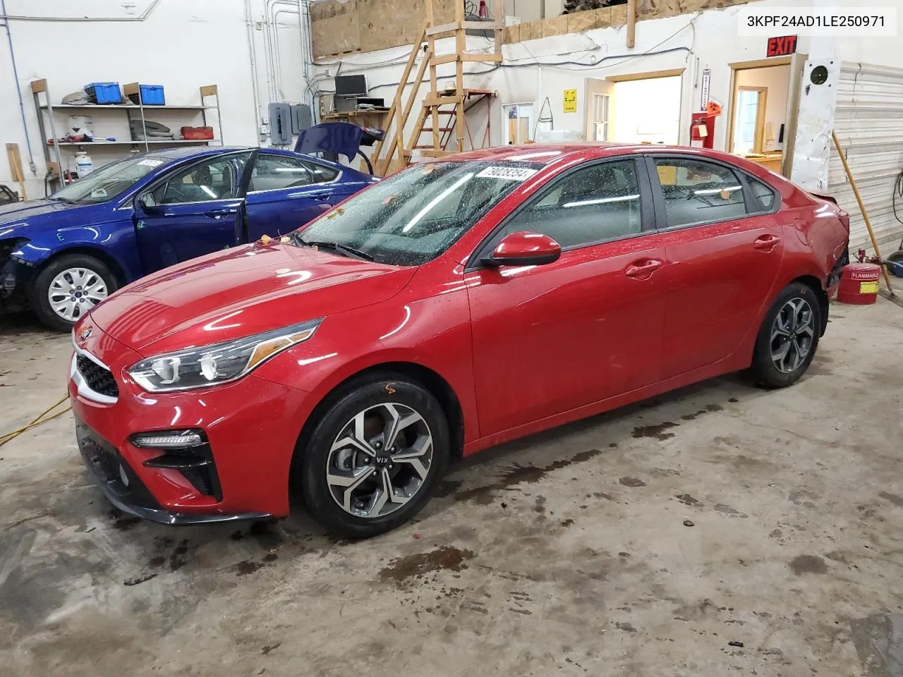 2020 Kia Forte Fe VIN: 3KPF24AD1LE250971 Lot: 79028384