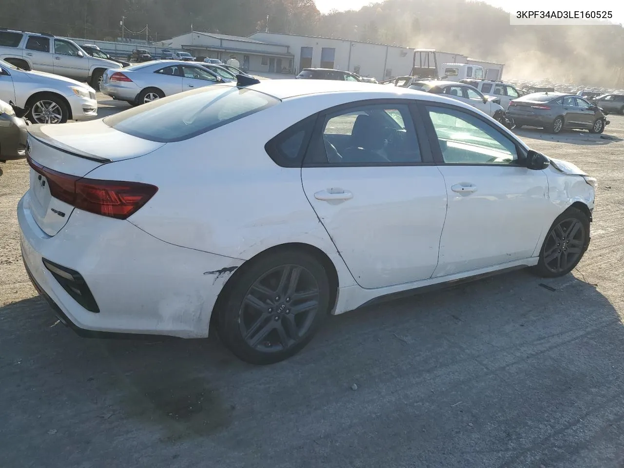 2020 Kia Forte Gt Line VIN: 3KPF34AD3LE160525 Lot: 79400194