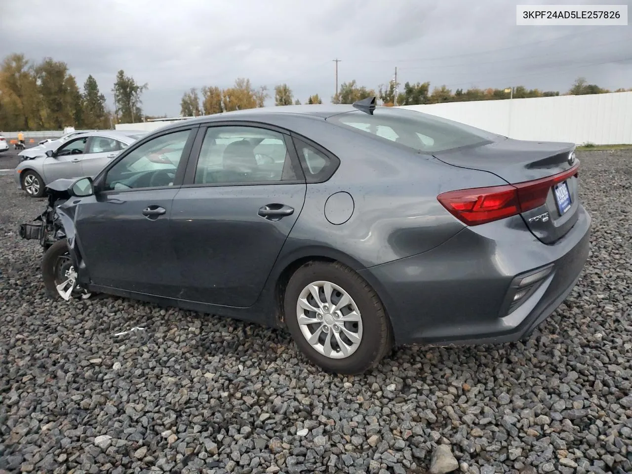 2020 Kia Forte Fe VIN: 3KPF24AD5LE257826 Lot: 79472084