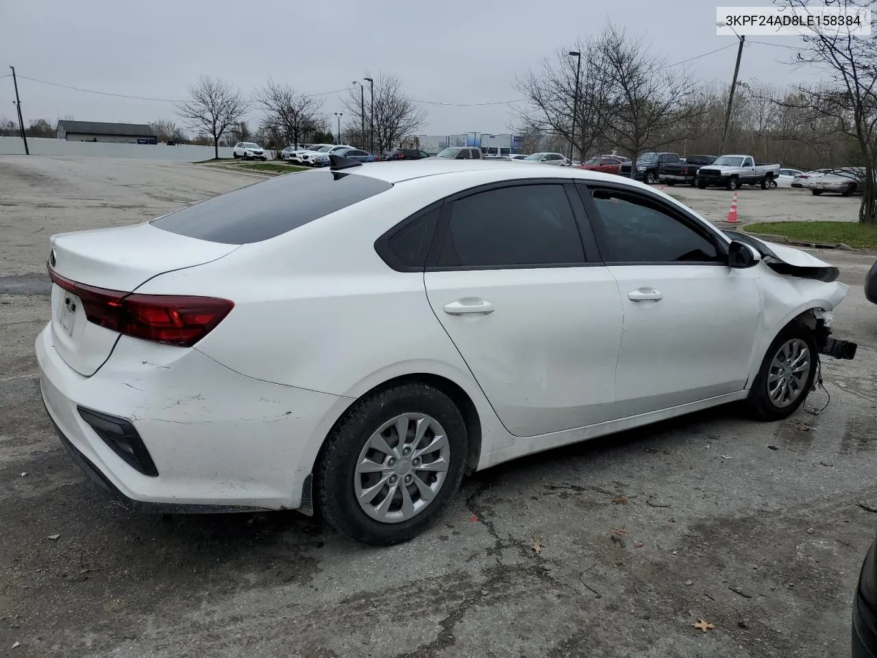 2020 Kia Forte Fe VIN: 3KPF24AD8LE158384 Lot: 79612814