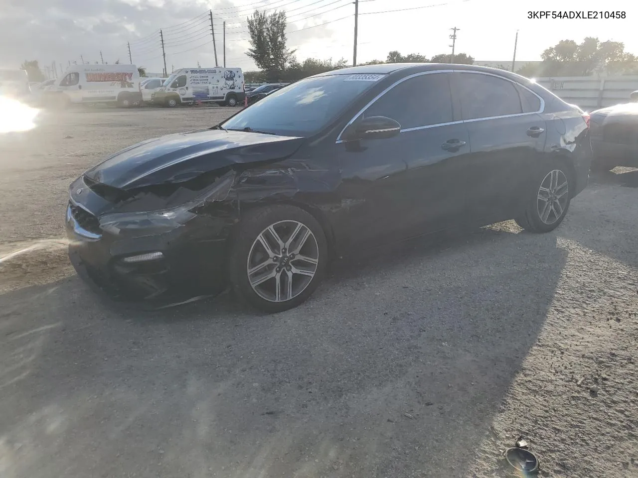 2020 Kia Forte Ex VIN: 3KPF54ADXLE210458 Lot: 80335354