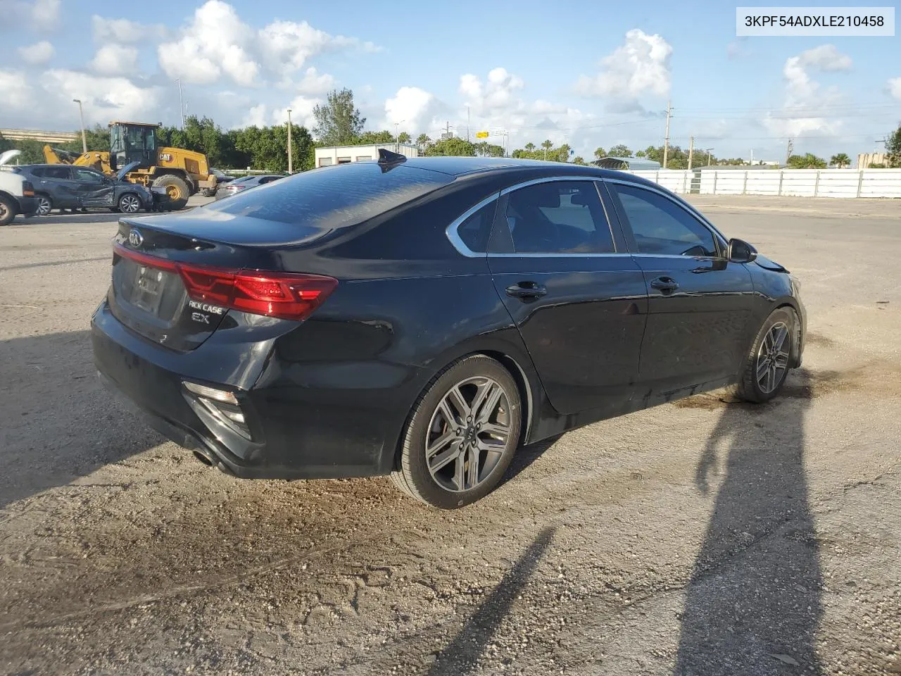 2020 Kia Forte Ex VIN: 3KPF54ADXLE210458 Lot: 80335354