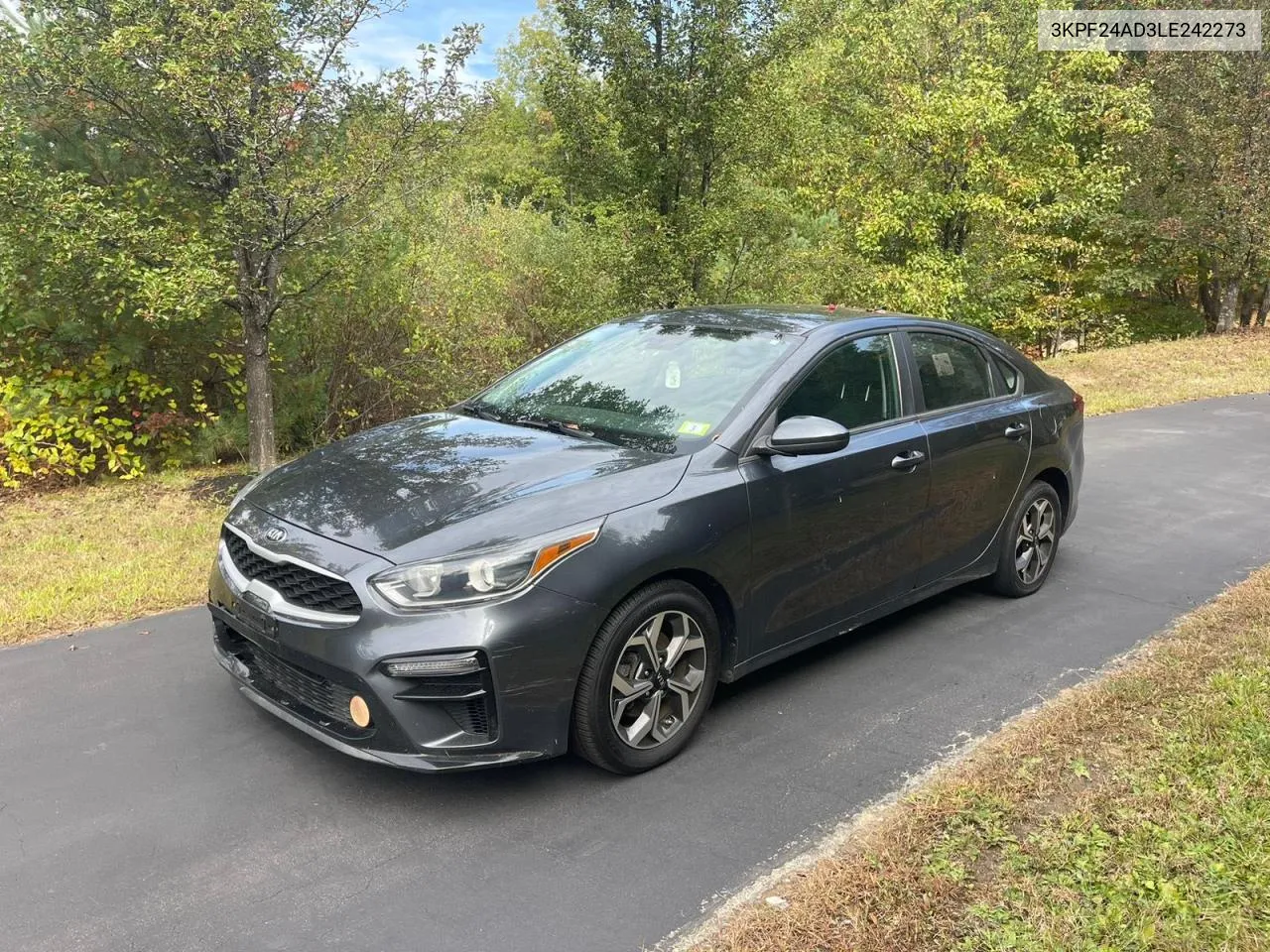 2020 Kia Forte Fe VIN: 3KPF24AD3LE242273 Lot: 80396504