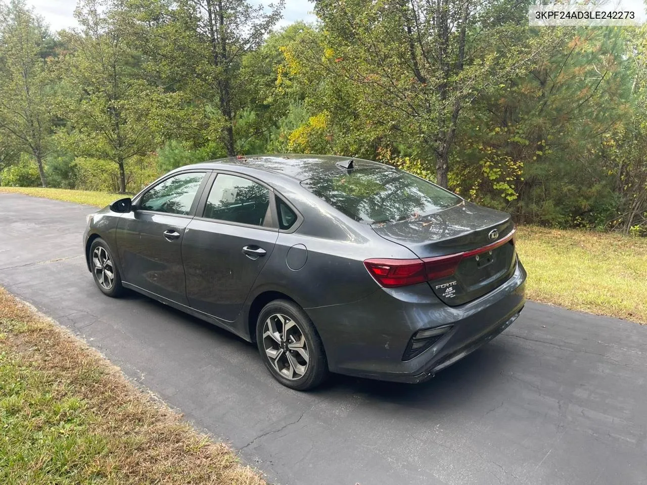 2020 Kia Forte Fe VIN: 3KPF24AD3LE242273 Lot: 80396504