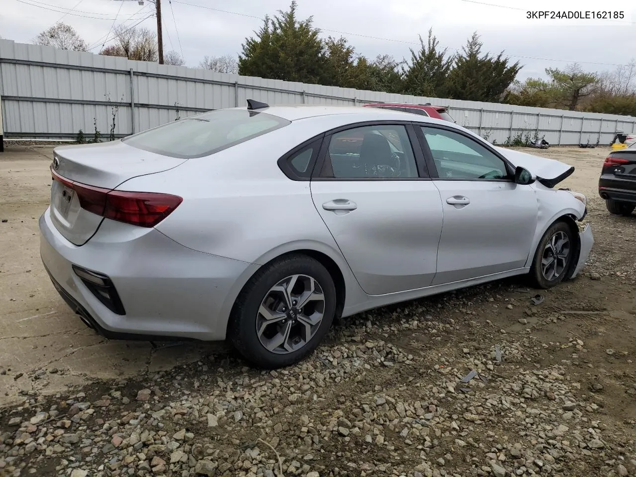 2020 Kia Forte Fe VIN: 3KPF24AD0LE162185 Lot: 80504304