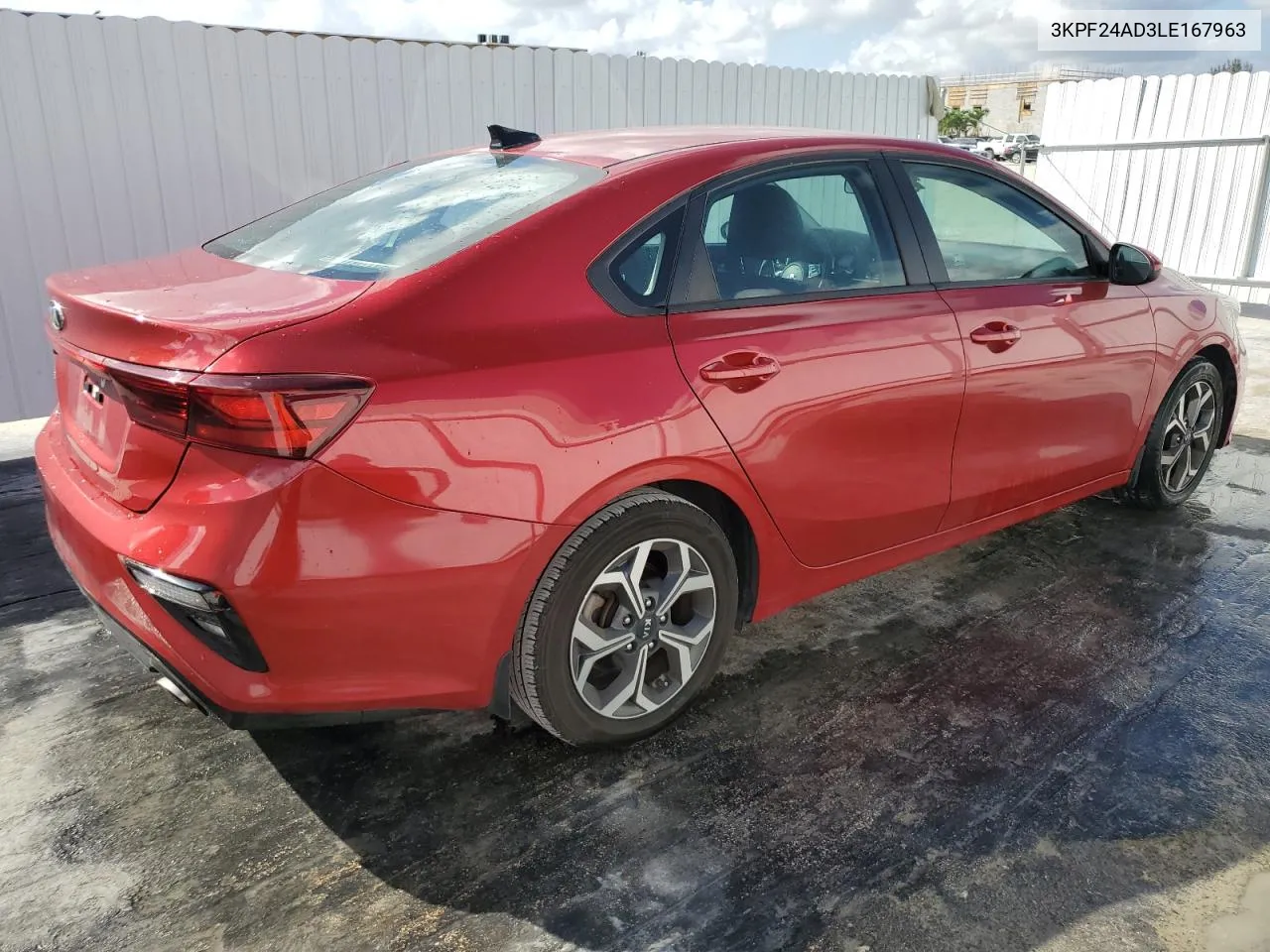 2020 Kia Forte Fe VIN: 3KPF24AD3LE167963 Lot: 80521474