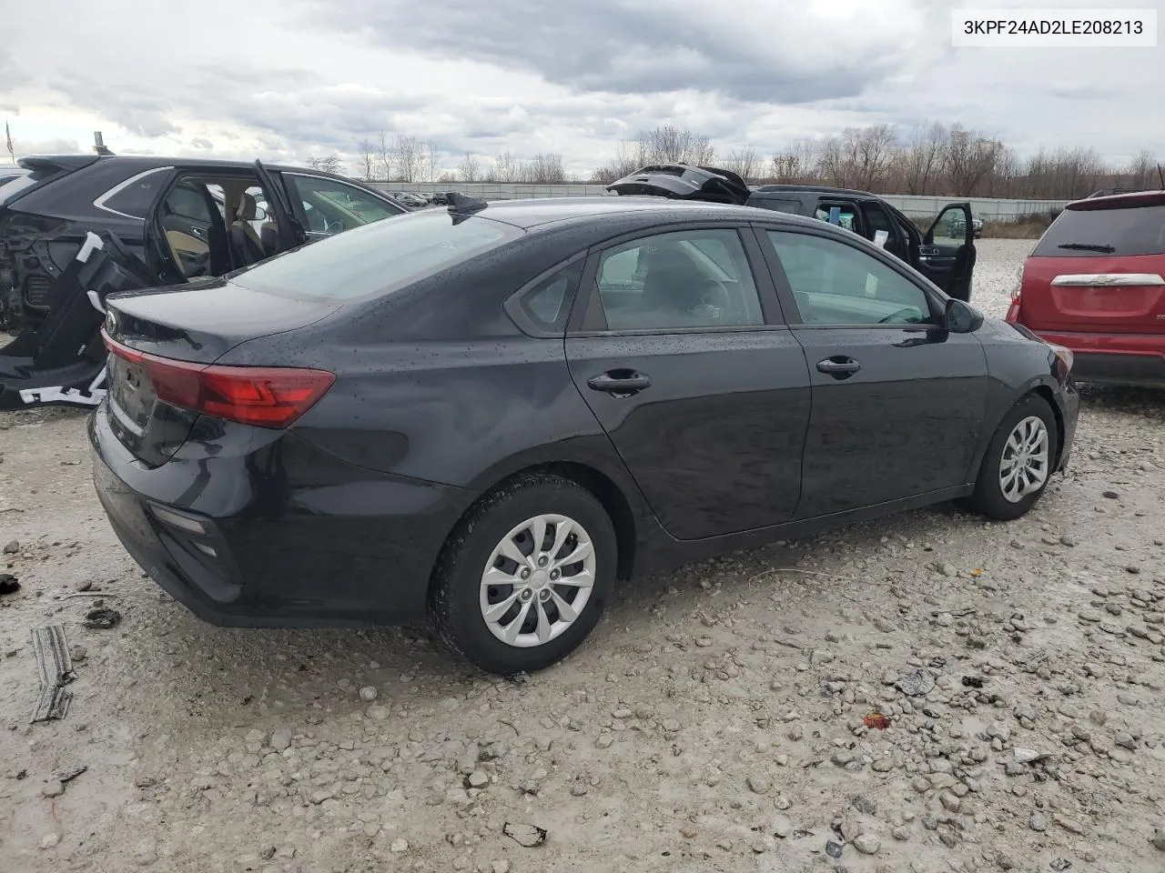 2020 Kia Forte Fe VIN: 3KPF24AD2LE208213 Lot: 80943514